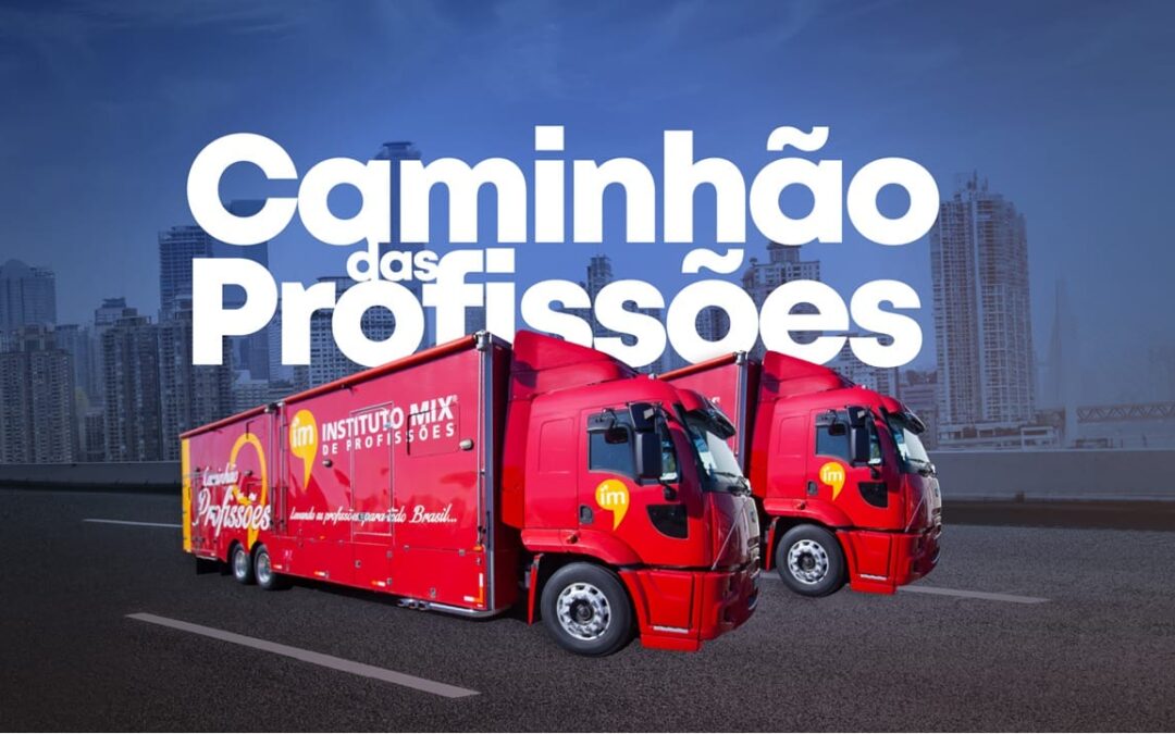 LEM: Caminhão das profissões do Instituto Mix estará nos dias 23 e 24 na Praça Matriz.