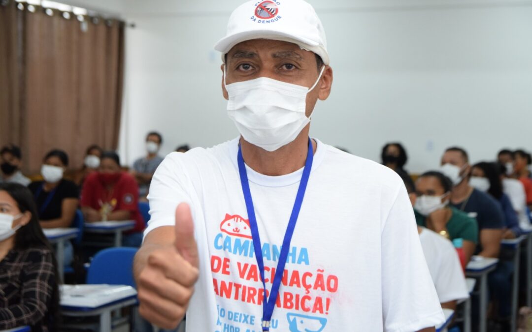 LEM: Agentes de Endemias passam por curso de atualização para combate ao Aedes aegypti.