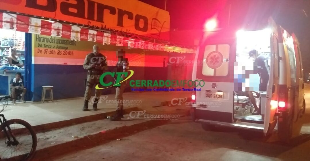 LEM: SAMU presta socorro à vítima de agressão física no bairro Santa Cruz