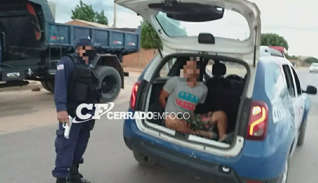 LEM: Intervenção da GCM com prisão de fugitivo, com mandado de prisão em aberto por tráfico de drogas.