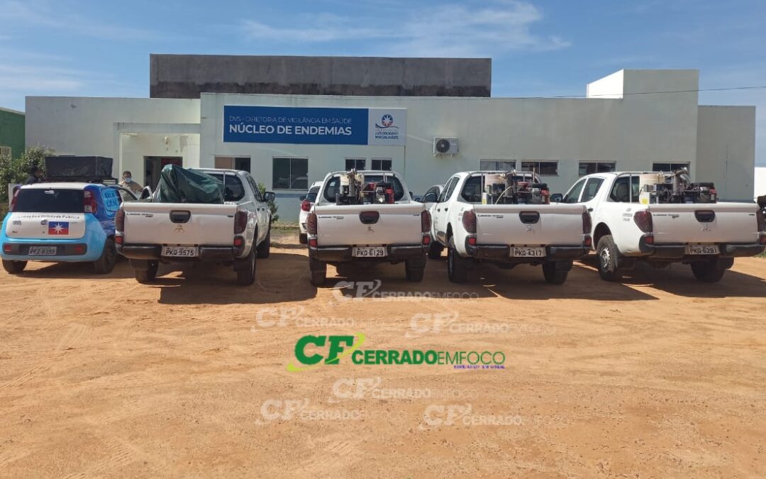 LEM: Diretamente da Secretaria de Saúde de Salvador, carros fumacê chegam em nossa cidade.